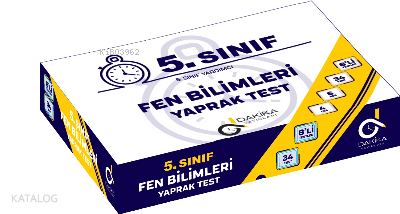 20 Dakikada 5. Sınıf Fen Bilimleri Yaprak Test