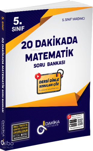 20 Dakikada 5. Sınıf Matematik Soru Bankası
