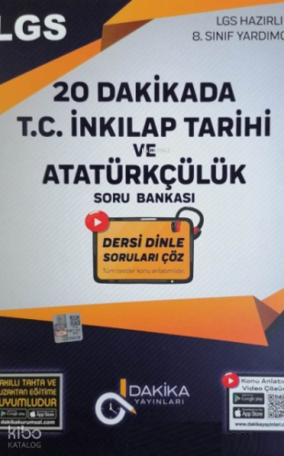 20 Dakikada Lgs T.C İnkılap Tarihi Ve Atatürkçülük Soru Bankası