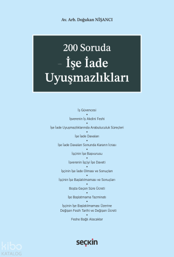 200 Soruda İşe İade Uyuşmazlıkları | Doğukan Nişancı | Seçkin Yayıncıl