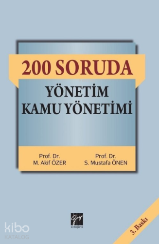 200 Soruda Yönetim Kamu Yönetimi