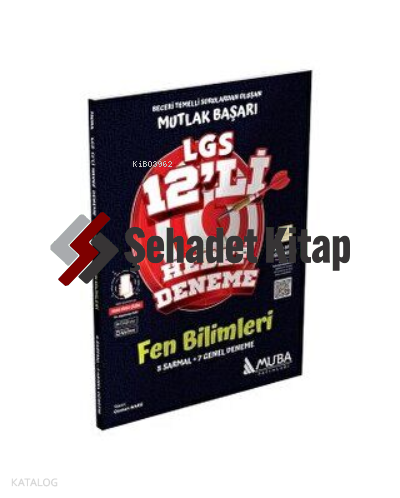 2011 MB LGS 8.Sınıf Fen Bilimleri 12 Li Hedef Deneme | Kolektif | Muba