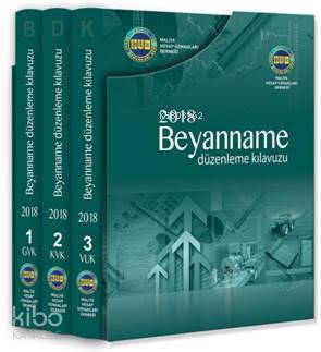 2018 Beyanname Düzenleme Kılavuzu (3 Cilt - Kutulu) | Kolektif | Maliy