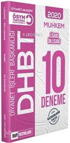 2020 DHBT Muhkem Serisi Lisans-Ön Lisans 10 Deneme