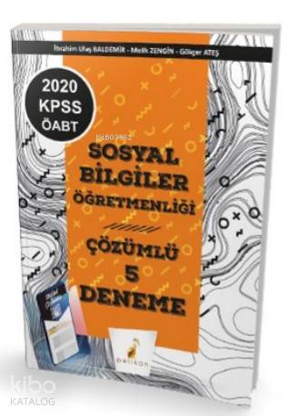 2020 KPSS ÖABT Sosyal Bilgiler Öğretmenliği Dijital Çözümlü 5 Deneme Sınavı