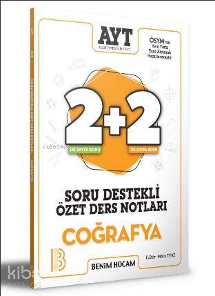 2021 AYT Coğrafya 2+2 Soru Destekli Özet Ders Notları