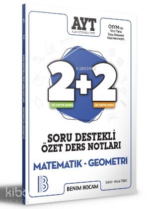 2021 AYT Matematik - Geometri 2+2 Soru Destekli Özet Ders Notları