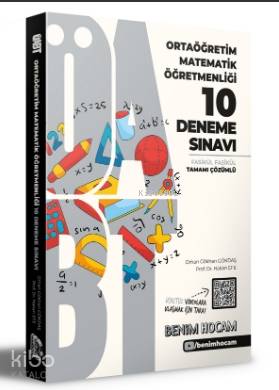 2021 ÖABT Ortaöğretim Matematik Öğretmenliği Tamamı Çözümlü 10 Fasikül Deneme Sınavı