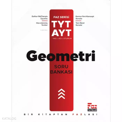 2021 TYT AYT Geometri Soru Bankası Faz Yayınları