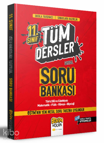 2022 11. Sınıf Sayısal Tüm Dersler Soru Bankası