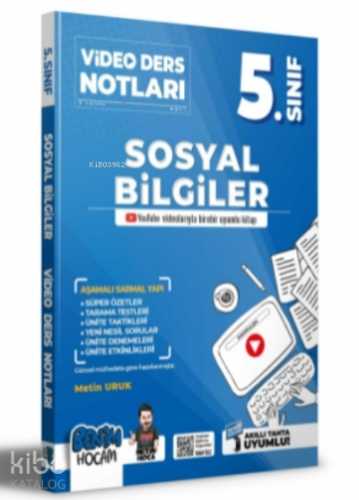 2022 5.Sınıf Sosyal Bilgiler Video Ders Notları (Konu Anlatımı)