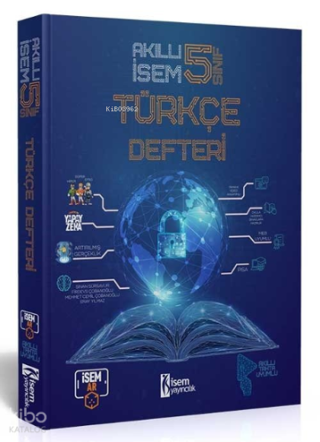2022 Akıllı İsem 5. Sınıf Türkçe Akıllı Defter | Kolektif | İsem Yayın