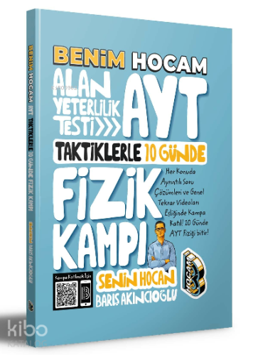 AYT Taktiklerle 10 Günde Fizik Kampı Benim Hocam Yayınları