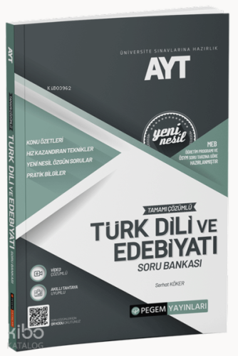 2022 AYT Tamamı Çözümlü Edebiyat Soru Bankası