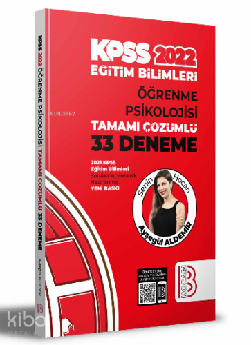 2022 Eğitim Bilimleri Öğrenme Psikolojisi Tamamı Çözümlü 33 Deneme