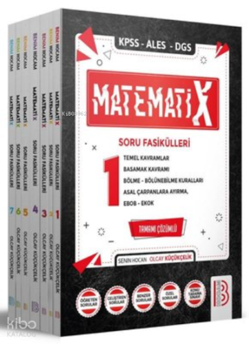 2022 KPSS ALES DGS MatematiX Soru Fasikülleri Seti