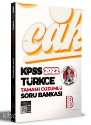 2022 KPSS Türkçe Tamamı Çözümlü Soru Bankası | Yelda Ünal | Benim Hoca