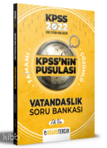2022 KPSS'NİN Pusulası Vatandaşlık Soru Bankası | Ali Koç | Doğru Terc