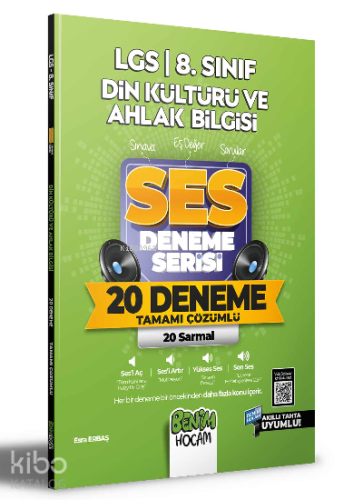 2022 LGS 8.Sınıf Din Kültürü ve Ahlak Bilgisi SES Deneme Serisi 20 Deneme