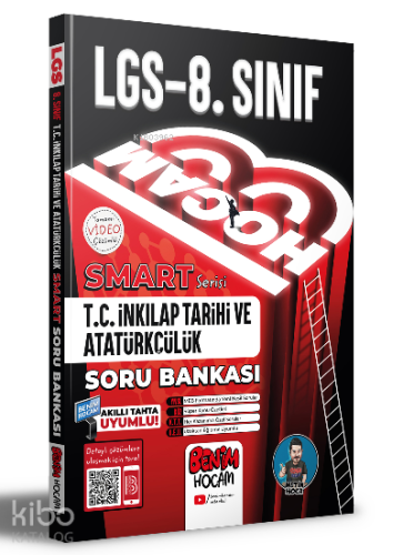 2022 LGS İnkılap Tarihi Smart Soru Bankası Benim Hocam Yayınları
