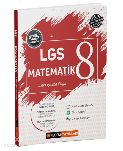 2022 LGS Matematik Ders İşleme Föyü