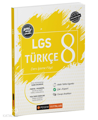 2022 LGS Türkçe Ders İşleme Föyü