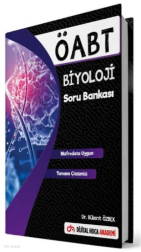 2022 ÖABT Biyoloji Öğretmenliği Soru Bankası Dijital Hoca Akademi
