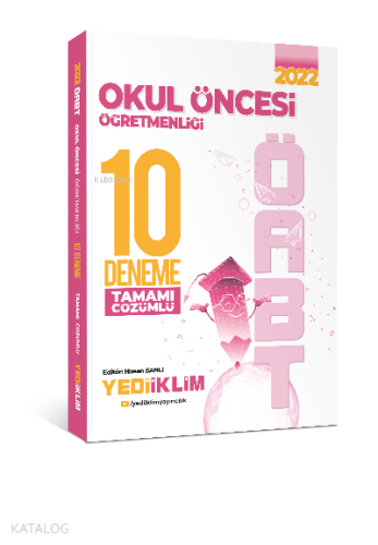 2022 ÖABT Okul Öncesi Öğretmenliği Tamamı Çözümlü 10 Deneme | Hasan Şa