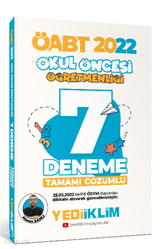 2022 ÖABT Okul Öncesi Öğretmenliği Tamamı Çözümlü 7 Deneme | Hasan Şan