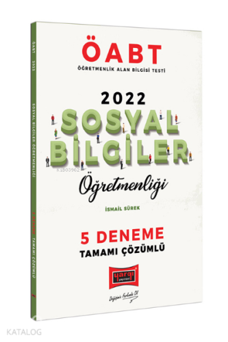 2022 ÖABT Sosyal Bilgiler Öğretmenliği Tamamı Çözümlü 5 Deneme