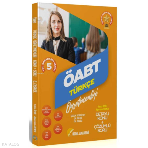 2022 ÖABT Türkçe 5. Kitap Çocuk Edebiyatı Konu Anlatımlı Soru Bankası