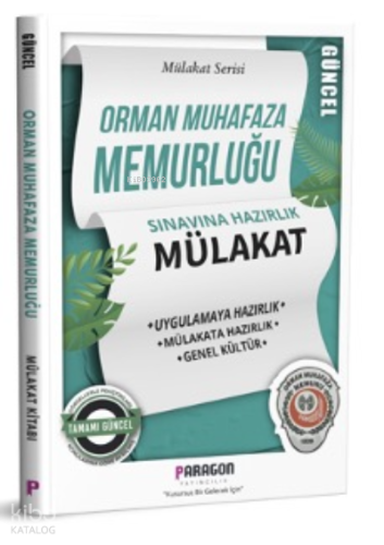 2022 Orman Muhafaza Memurluğu Mülakat Kitabı | Enver Ekinci | Paragon 