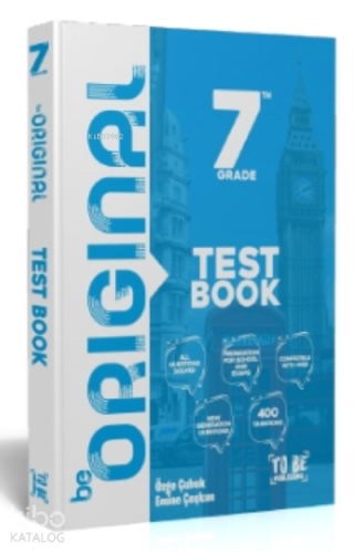2022 To Be Publishing 7. Grade Be Original Test Book | Özge Çubuk | İs