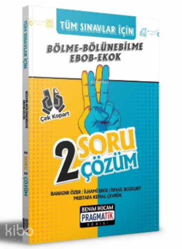 2022 Tüm Sınavlar İçin Bölme Bölünebilme - EBOB - EKOK 2 Soru 2 Çözüm Fasikülü;Pragmatik Serisi