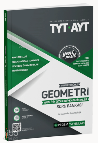 2022 TYT-AYT Tamamı Çözümlü Geometri ( Analitik Geometri-Katı Cisimler