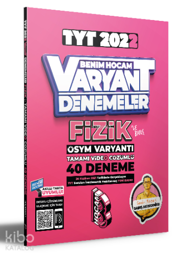 2022 TYT Fizik Tamamı Video Çözümlü 40 Deneme Sınavı Benim Hocam Yayınları
