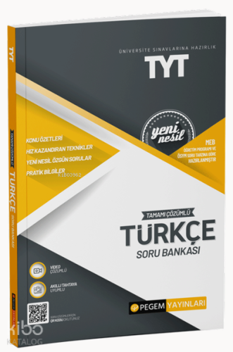 2022 TYT Tamamı Çözümlü Türkçe Soru Bankası