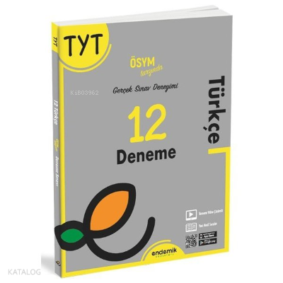 2022 Tyt Türkçe 12'Li Deneme Sınavı