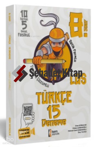 2023 10 Sarmal + 5 Genel Fasikül Optik Formlu Tamamı Video Çözümlü