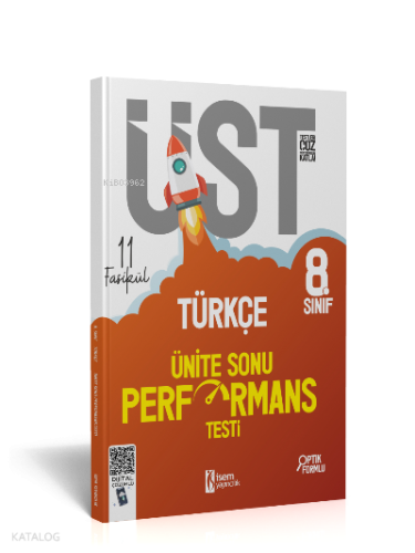 2023 8 Sınıf Türkçe 11 Fasikül Ünite Sonu Performans Testi