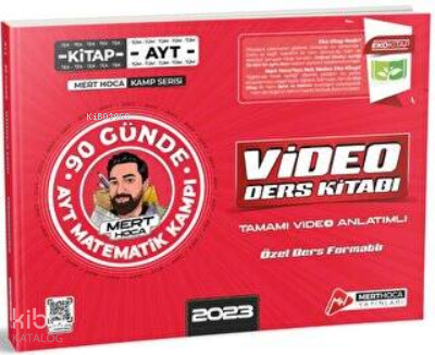2023 90 Günde AYT Matematik Kampı Video Ders Kitabı Eko