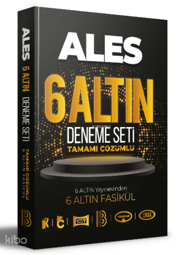 2023 ALES Tamamı Çözümlü 6 Altın Deneme