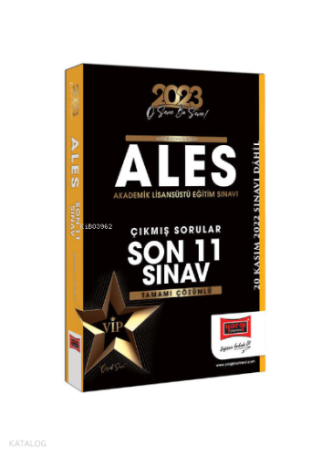 2023 ALES Tamamı Çözümlü Son 11 Sınav Çıkmış Sorular