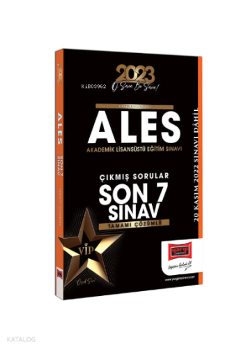 2023 ALES Tamamı Çözümlü Son 7 Sınav Çıkmış Sorular | Kolektif | Yargı