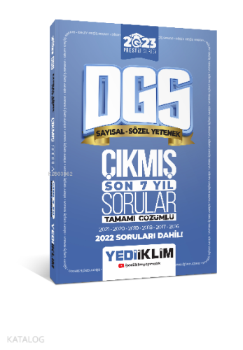 2023 DGS Tamamı Çözümü Son 7 Yıl Çıkmış Sorular