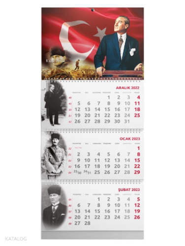 2023 Gemici Duvar Takvimi- Alsancak