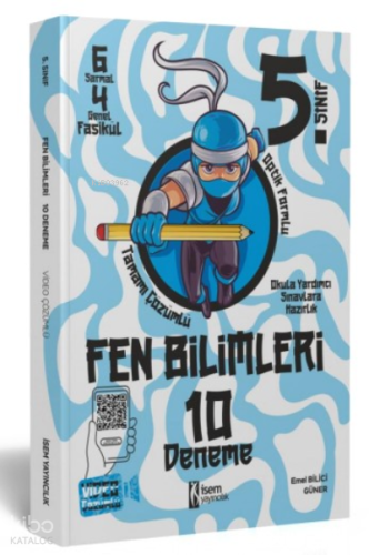 2023 İSEM 5. Sınıf Fen Bilimleri 10 Deneme | Emel Bilici Güner | İsem 