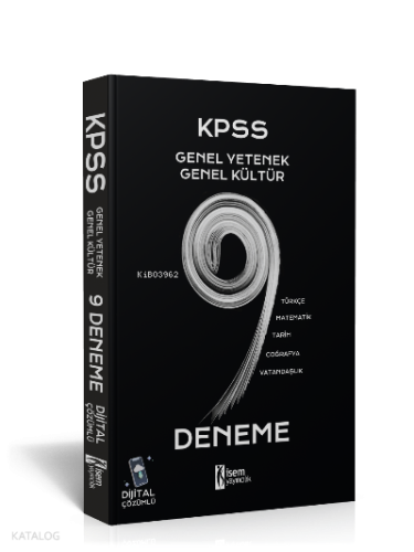 2023 İsem Kpss Gygk 9 Deneme