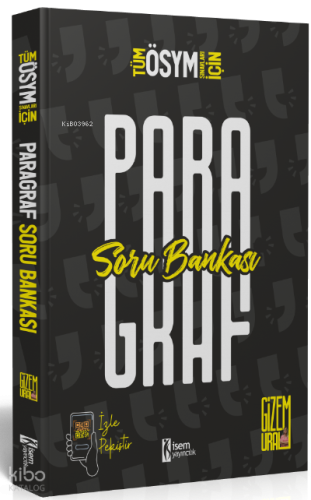 2023 İsem Tüm Ösym Sınavları İçin Paragraf Soru Bankası