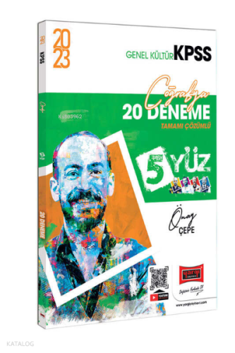 2023 KPSS 5Yüz Coğrafya Tamamı Çözümlü 20 Deneme